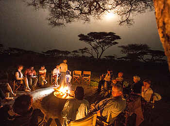 Olakira Camp: Boma Olakira Camp: Boma