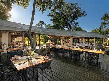 Rekero Camp: Dinning