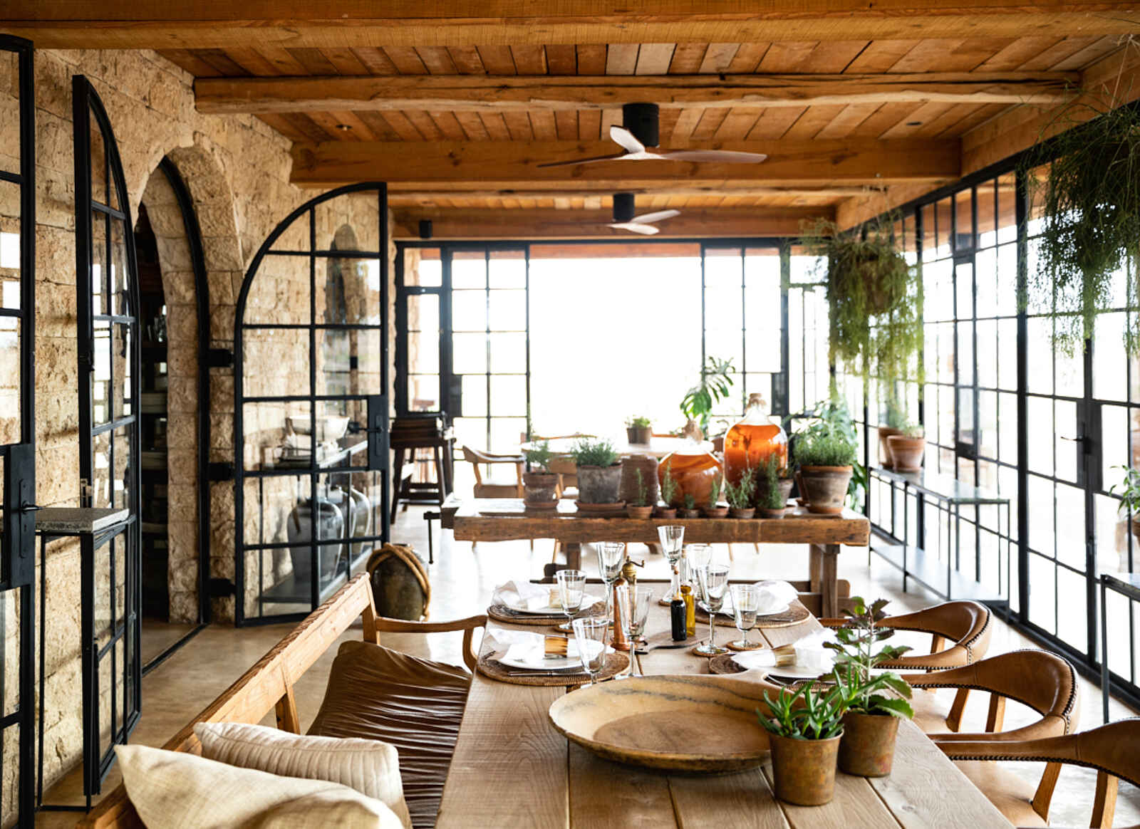 Segera Retreat: Die überdachte Terrasse Segera Retreat: Die überdachte Terrasse