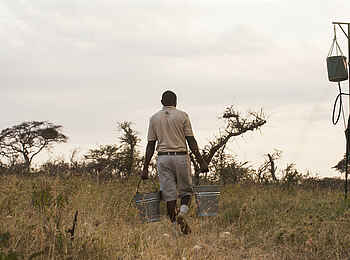 Serengeti Safari Camp: Safari-Dusche