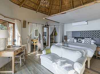 Tongabezi Lodge: Das Schlafzimmer des River Cottage