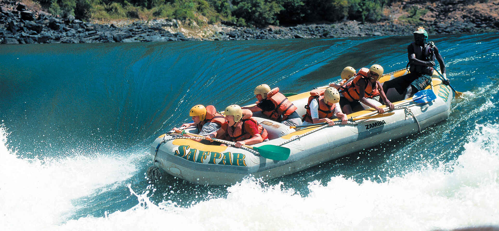 David Livingstone, Livingstone Island, Mosi-oa-tunya, Sambezi, Tongabezi, Victoria Falls, Viktoriafälle, White Water Rafting