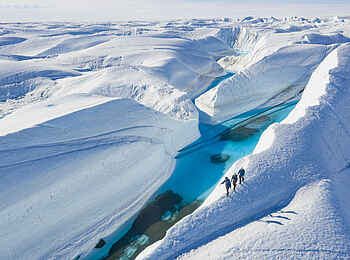 Whichaway Camp: Besuch eines Gletscher Sees