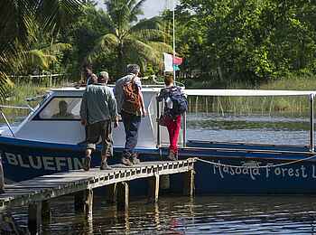 Masoala Forest Lodge: Steg zum Boot Masoala Forest Lodge: Steg zum Boot