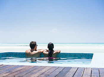 Anantara Medjumbe Island Resort: Privater Plunge Pool mit Meerblick