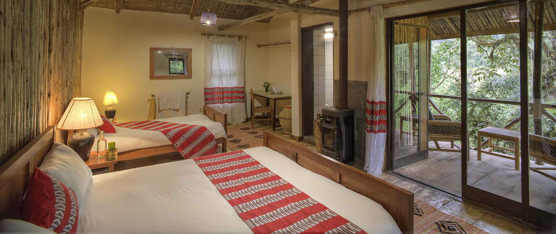 Bale Mountain Lodge: Doppelzimmer mit Balkon