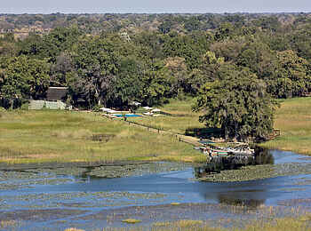 Belmond Eagle Island Lodge: Aus der Luft Belmond Eagle Island Lodge: Aus der Luft
