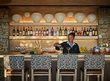 Ecca Lodge: An der Bar Ecca Lodge: An der Bar