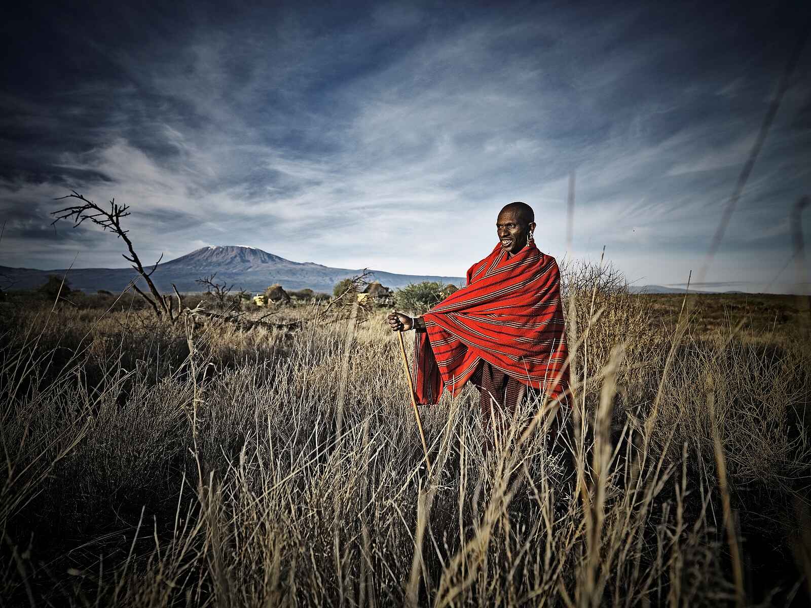 Elerai Camp: Ein Masai Elerai Camp: Ein Masai