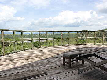 Kasenyi Safari Camp: Privates Deck