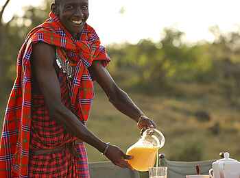 Kicheche Valley Camp: Frühstück Kicheche Valley Camp: Frühstück