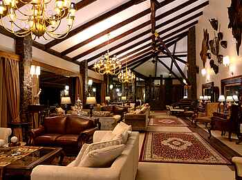 Ngorongoro O'ldeani Mountain Lodge: Loungebereich
