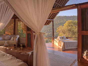 Saruni Mara Camp: Blick aus dem Love Shack