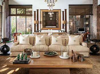 Singita Kilima Villa: In der Lounge Singita Kilima Villa: In der Lounge