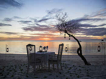 The Aiyana: Dinner am Strand The Aiyana: Dinner am Strand