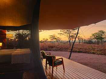 Usangu Expedition Camp: Terrasse Usangu Expedition Camp: Terrasse