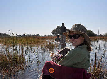 Bushman Plains Camp: Im Mokoro Bushman Plains Camp: Im Mokoro