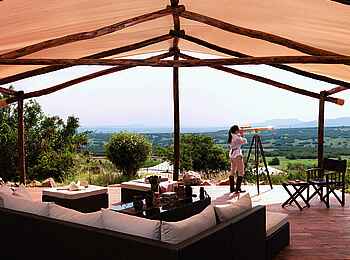 Mara Bushtops: Blick von der Veranda