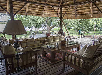 Baker's Lodge: Lounge am Nil Baker's Lodge: Lounge am Nil