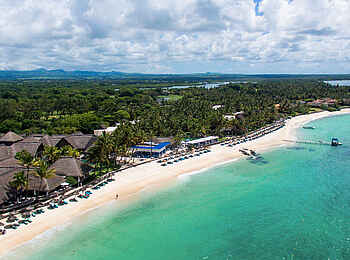 Constance Belle Mare Plage: Ansicht von oben