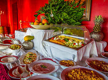 Epacha Game Lodge and Spa: Frühstücksbuffet