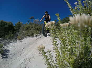 Grootbos Garden Lodge: Mountainbiking Grootbos Garden Lodge: Mountainbiking
