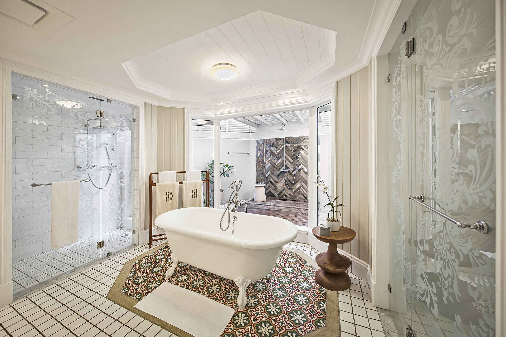 Heritage Le Telfair Golf & Wellness Resort: Badezimmer einer Junior Suite