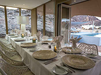 Hoanib Skeleton Coast Camp: Dinner