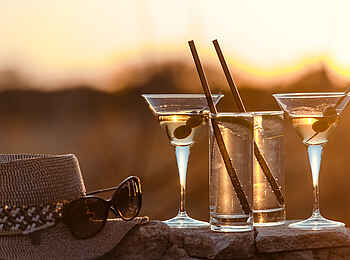 Kambaku Safari Lodge: Sundowner