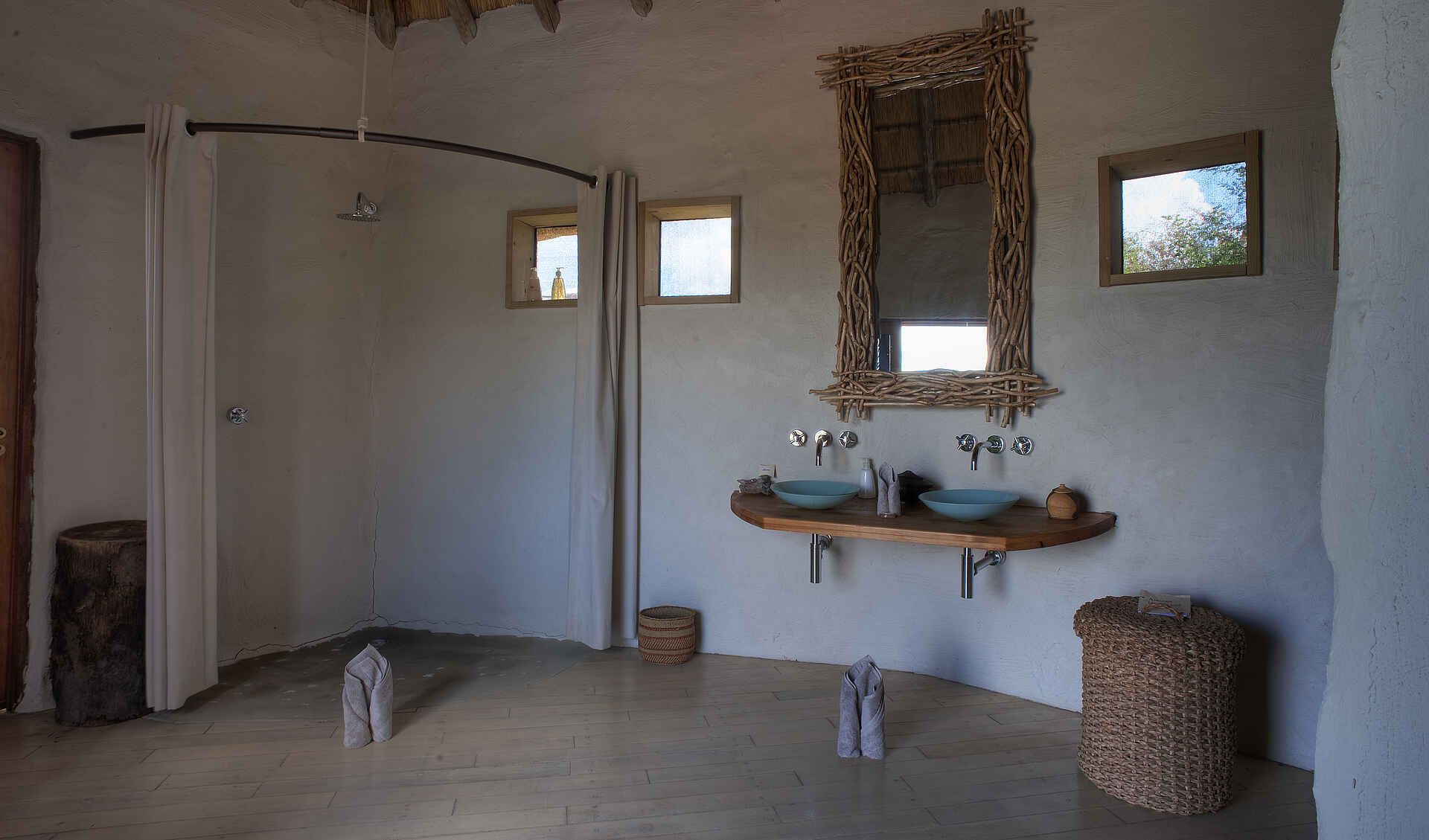 Nxai Pan Camp: Waschtische