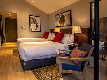 Salt of Akagera Lodge: Forest View Room Einzelbetten