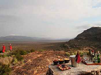 Saruni Samburu: Spektakulärer Sundowner
