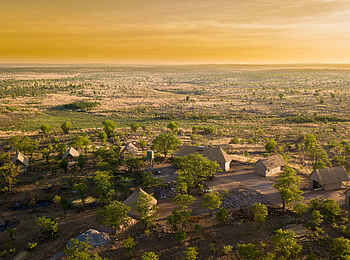 Deka Camp: Blick nach Osten Deka Camp: Blick nach Osten