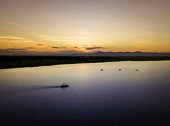 Kuthengo Camp: Bootsexkursion Kuthengo Camp: Bootsexkursion