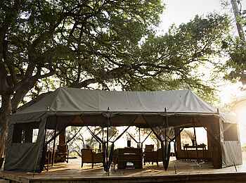 Chada Katavi Camp: Lounge-Zelt