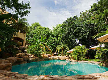 Chobe Game Lodge: Der Pool