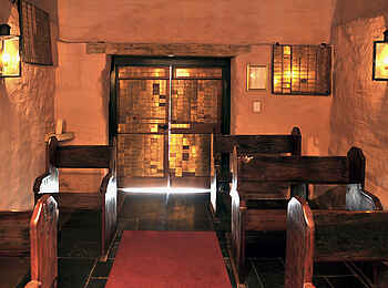 Grande Roche Hotel: Kirchenbänke