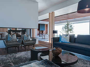 Grootbos Private Villas: Blick in die Lounge Grootbos Private Villas: Blick in die Lounge