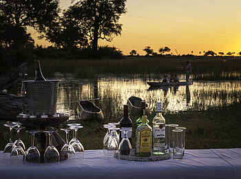 Jacana Camp: Sundowner Jacana Camp: Sundowner