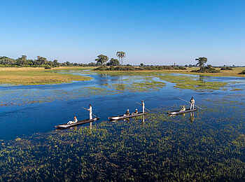 Kanana-Nyana-Camp: Mokorofahrt