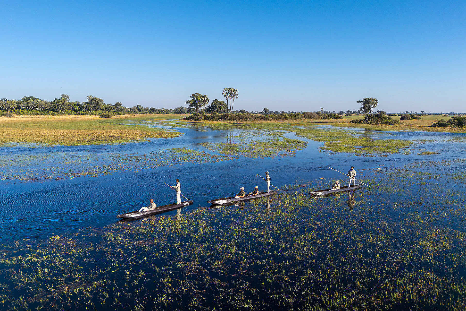 Kanana-Nyana-Camp: Mokorofahrt