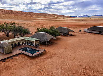 Kwessi Dunes Lodge: Die Anlage
