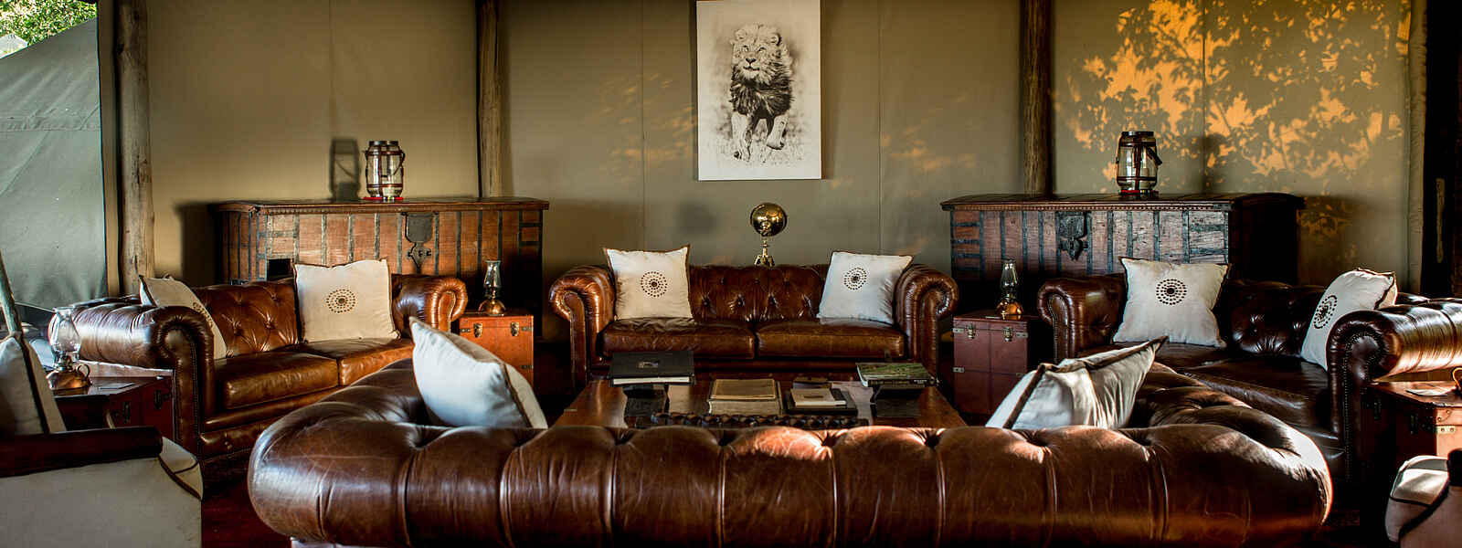 Mara Plains Camp: Lounge Mara Plains Camp: Lounge