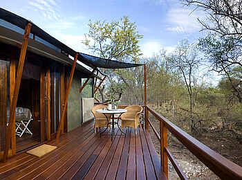 Mushara Outpost: Private Veranda