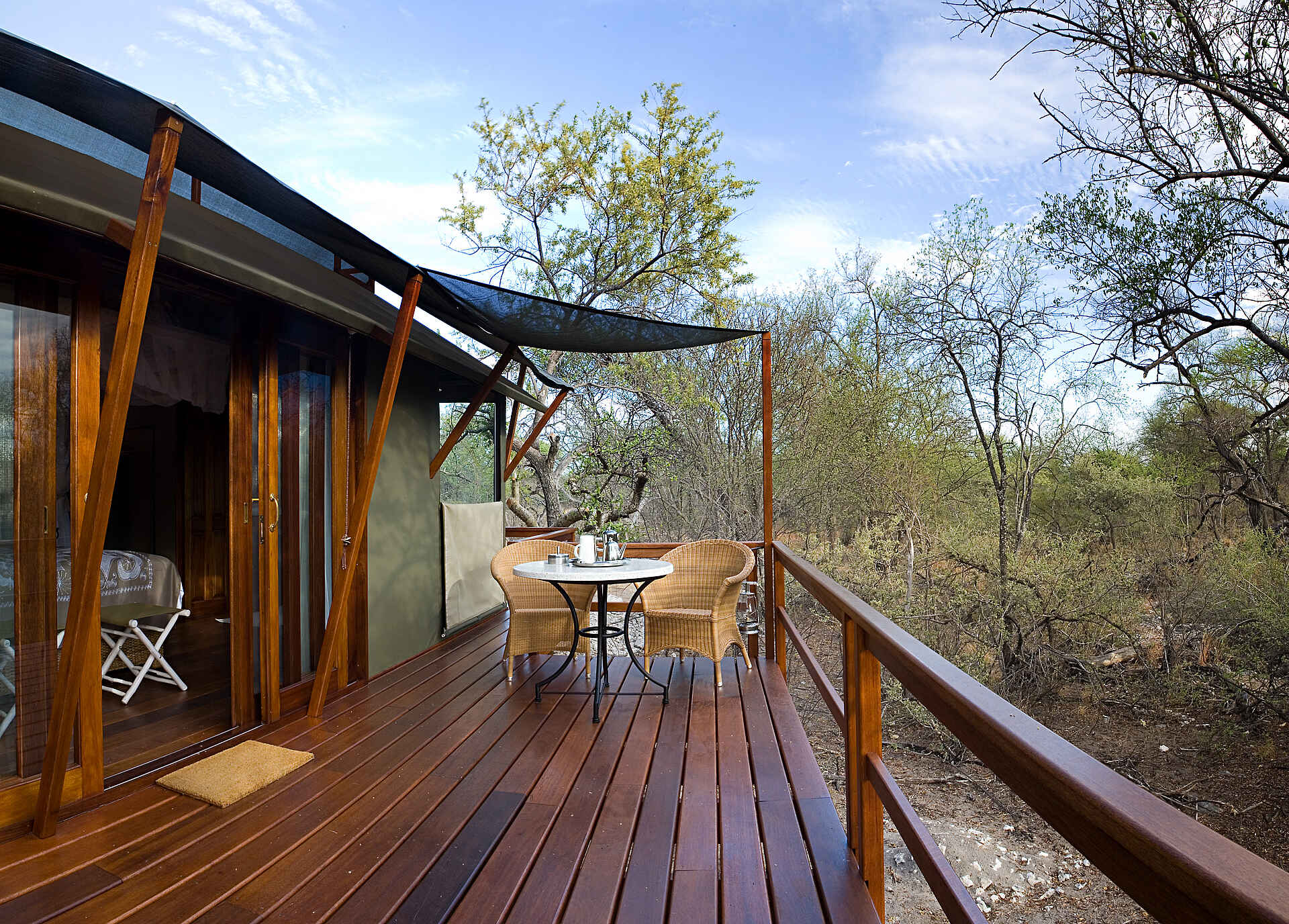 Mushara Outpost: Private Veranda