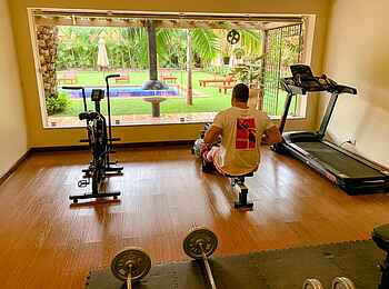 No. 5 Boutique Hotel: Fitnessbereich No. 5 Boutique Hotel: Fitnessbereich