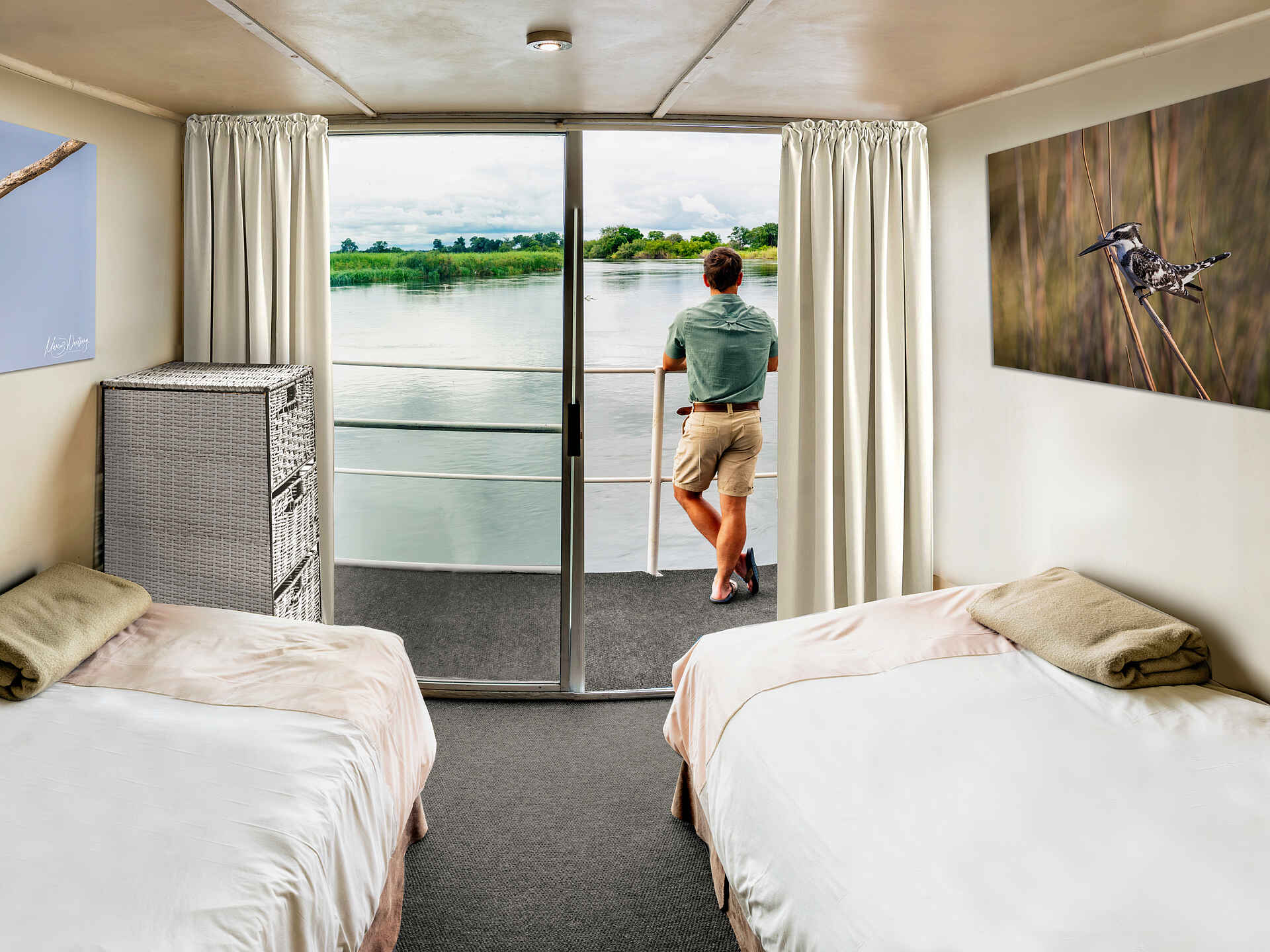 Okavango Spirit: Kabine mit Balkon