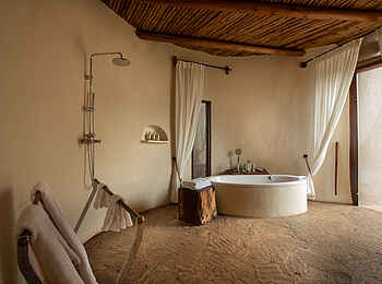 Ol Donyo Lodge: Das Gästebad Ol Donyo Lodge: Das Gästebad