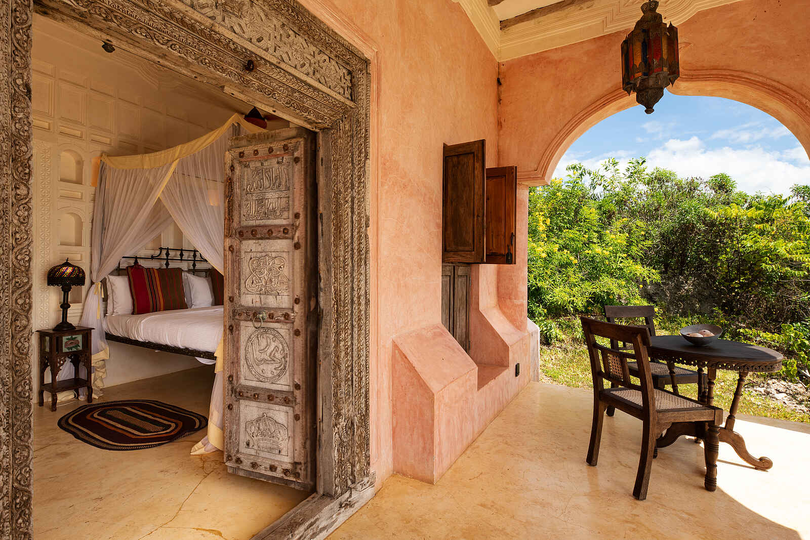 Qambani Luxury Resort: Sundowner Villa Terrasse Qambani Luxury Resort: Sundowner Villa Terrasse