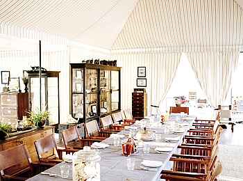 San Camp: Speisesaal